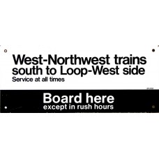 SDI-2733 - West-Northwest trains - S-Loop/Westside